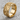 Tidal Wave Ring, gold vermeil, angled product photo on stone