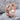 Layered Gothic Cross Earring, rose gold, front angled product photo