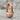 Perforated Segment Hoop Earring, black rhodium, standing product photo