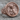 Praying Angel Medallion Ring, rose gold, angled product view on stone surface