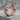 Filigree spiral wave ring, rose gold, product photo