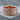 Japanese snake chrysanthemum ring, rose gold, product photo on stone base