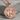 Saint Demetrius Medallion Pendant, rose gold, product photo