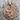 Hephaestus Medallion Pendant, rose gold, front product photo