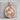 Demeter Goddess Medallion Pendant, rose gold plated product photo