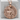 Artemis Goddess Medallion Pendant, rose gold plated product photo
