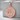 Rosa Mystica Rose Medal Pendant, rose gold plated, front view