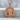 Wolf Saint Francis Medal Pendant, rose gold finish, front product view