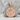 Saint Christopher Compass Medal Pendant, rose gold, angled product photo