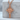 Sacred Heart Crucifix Pendant, rose gold, angled product photo