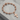 Rosary Decade Link Bracelet, rose gold, product photo