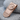 Ancient Greek Coin Money Clip, rose gold, front angled view