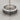 Younger Futhark Hammered Ring, oxidized silver, product photo