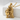 Reaper Draped Urn Pendant, gold vermeil, angled product photo