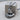 French Bulldog Cushion Pendant, oxidized finish, angled product view