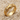 Fede Acanthus Cuff Ring, gold vermeil, product photo view