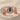 Blue Sapphire Dove Promise Ring, rose gold plated, front view