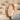 Rose Garland Posy Ring, rose gold, front view
