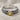 Citrine Fluted Ring, oxidized silver, angled studio view