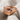 Garnet Crater Signet Ring, rose gold, angled product photo