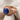 Baroque Lapis Signet Ring, rose gold, angled product view