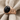 Baroque Onyx Signet Ring, rose gold, angled product photo
