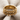 Forget Me Not Eternity Ring, gold vermeil, angled product photo