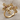 Garnet Double Gothic Cross Ring, gold vermeil, product photo