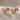 Compass Star Earring, rose gold, product photo