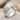 Wheat Leaf Cross Ring, polished, studio product photo