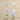 Peridot Leaf Bud Mismatch Earring, polished silver, product photo