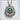 One Eyed Monster Pendant, oxidized silver, product photo
