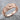 Urartian Winged Rosette Ring, rose gold, product photo