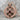 Maltese Cross Garnet Laurel Pendant in rose gold, product photo