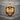Polish Eagle Enamel Shield Pendant, gold vermeil, studio product photo