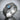 Blue Topaz Crest Spinner Ring, oxidized silver product view