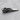 Serpent Coil Tie Clip Accessory, oxidized silver, angled product photo