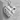 Riven Ember Heart Pendant, polished silver, product photo