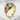 Bee Clover Seal Ring, product photo in gold vermeil
