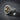 Two-tone 925 sterling silver signet ring with gold floral cross and rope bezel on dark background