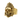 Gold vermeil Indian skull ring with detailed war bonnet headdress displayed on dark rock