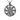 Front view of Silver Slavic Perun Pendant featuring bearded god and axe on dark wood background