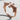 Double Hammerhead Shark Bypass Ring, rose gold vermeil, angled view on white surface