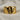 Concealed Skull Ring, gold vermeil, front view showing recessed skull detail