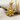 Twisted Rope Sun Pendant, gold vermeil, angled view on textured fabric