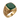 925 sterling silver green agate signet ring featuring 14K gold vermeil and intricately carved phoenix on white background