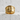 Twin Horse Ring, gold vermeil, front view