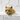 Blue Eyed Cat Ring, gold vermeil, front three-quarter view