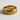 Spiral Scrollwork Band Ring, gold vermeil, front view