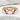 Double Heart Ring, rose gold, front view on stone surface
